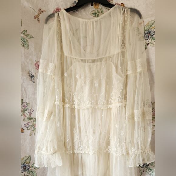 Free People Stevie Maxi Dress Sz Med Nwts - Picture 8 of 10